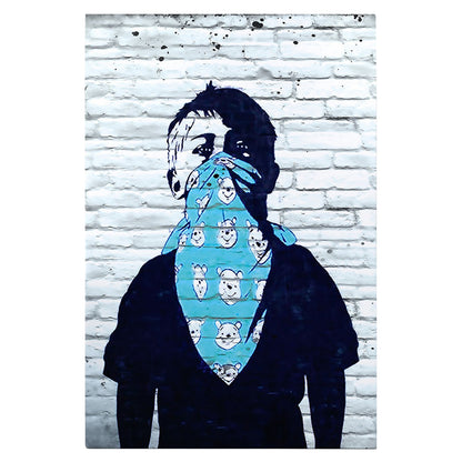 Wall Painting Series Gobi Hm4829 Printed Canvas 50x3(thickness)x70hcm.