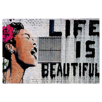 Wall Painting, wooden frame - 70x50cm