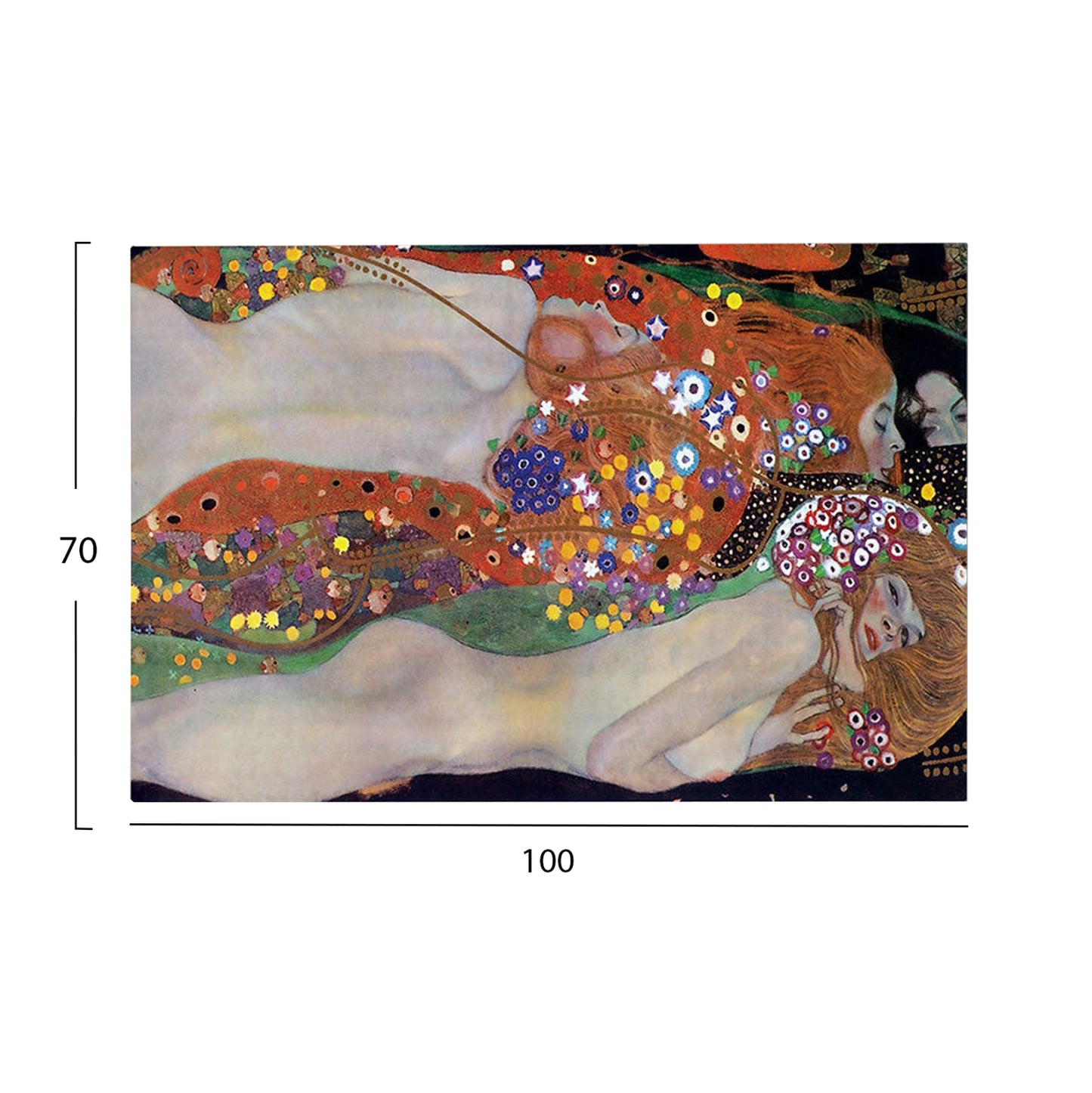 Wall Painting Series Gobi Hm4834 Printed Canvas 100x3(thickness)x70hcm.