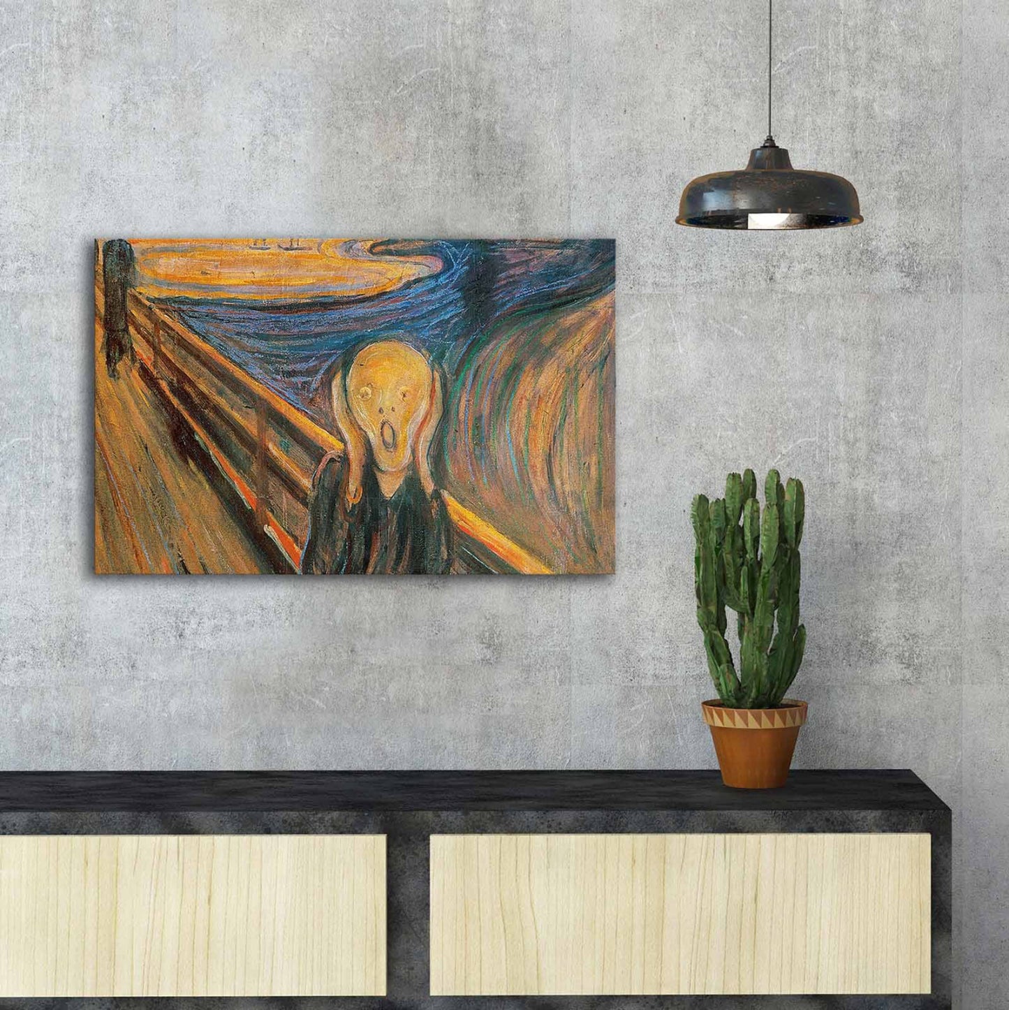 Wall Painting Series Gobi Hm4851 Printed Canvas 70x3(thickness)x45hcm.