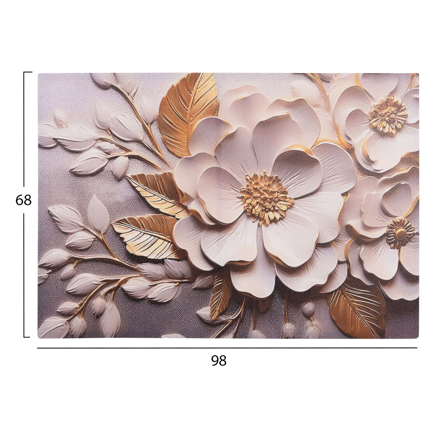 Wall Painting Series Gobi Hm4862 Printed Canvas 98x2,5(thickness)x68hcm.