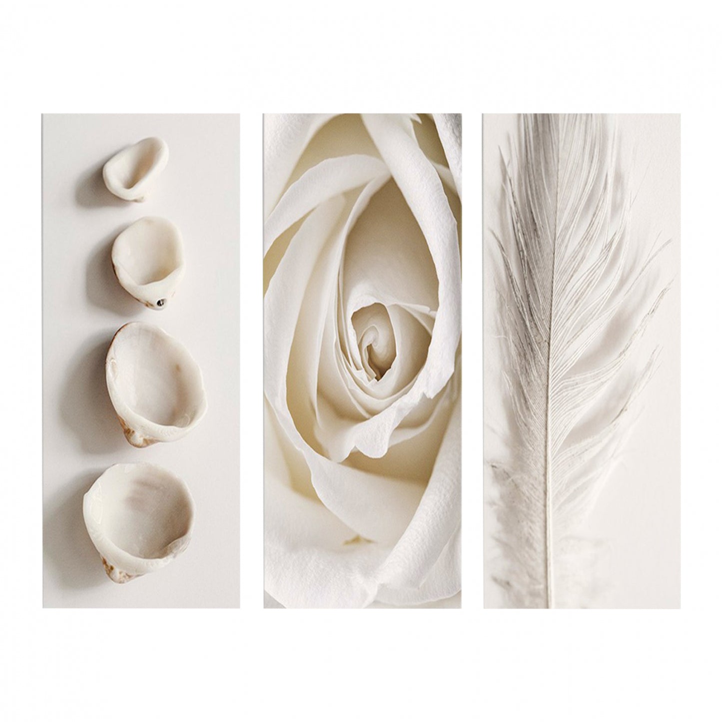 Canvas Three Pieces Mdf Natural Elements Hm7204.05 60x0,3x50 Cm