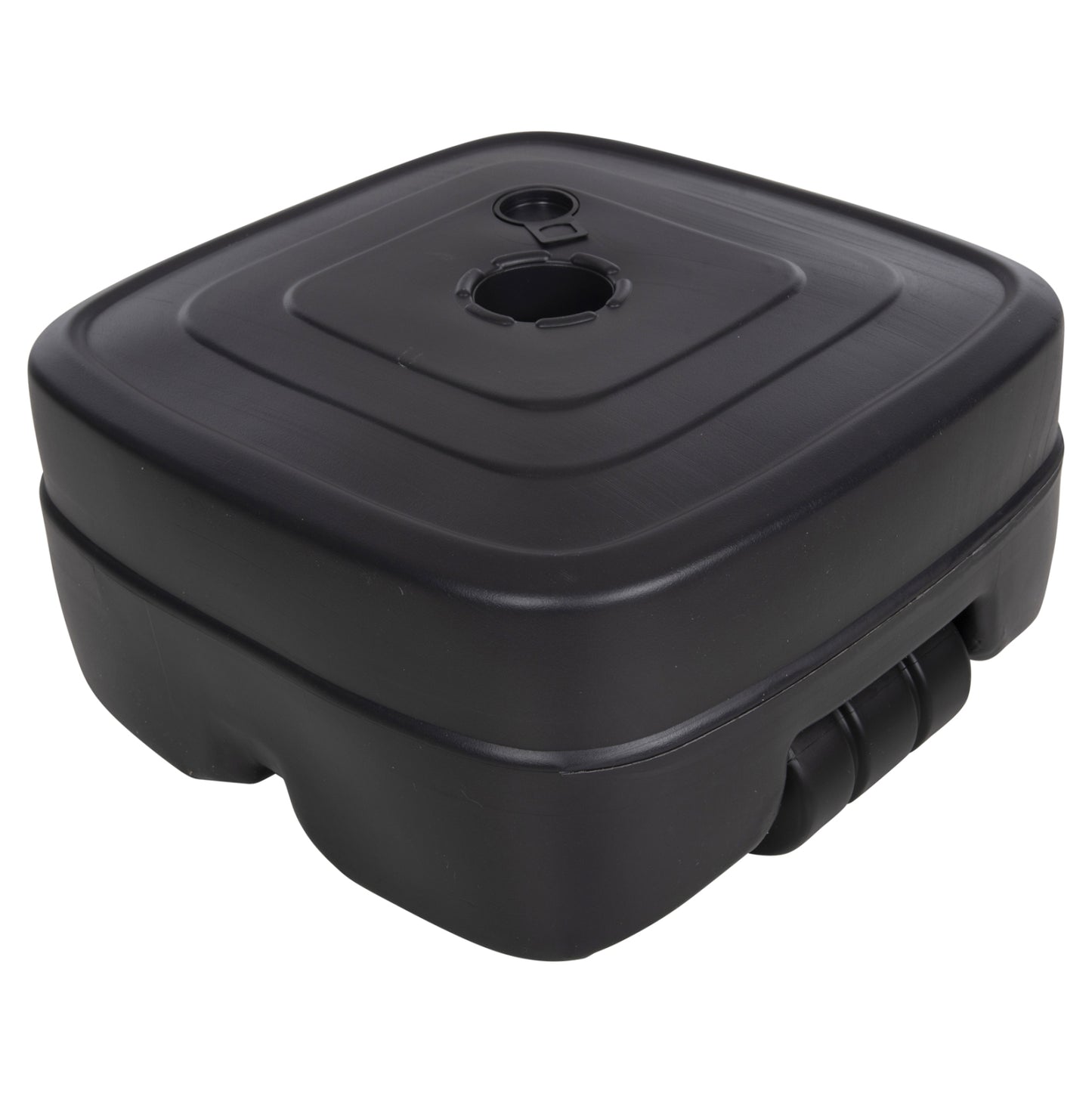 Plastic Umbrella Base With Wheel Solbas Hm6113.02 Anthracite Color-for Pole 33/50mm 46,5x23,5hcm.