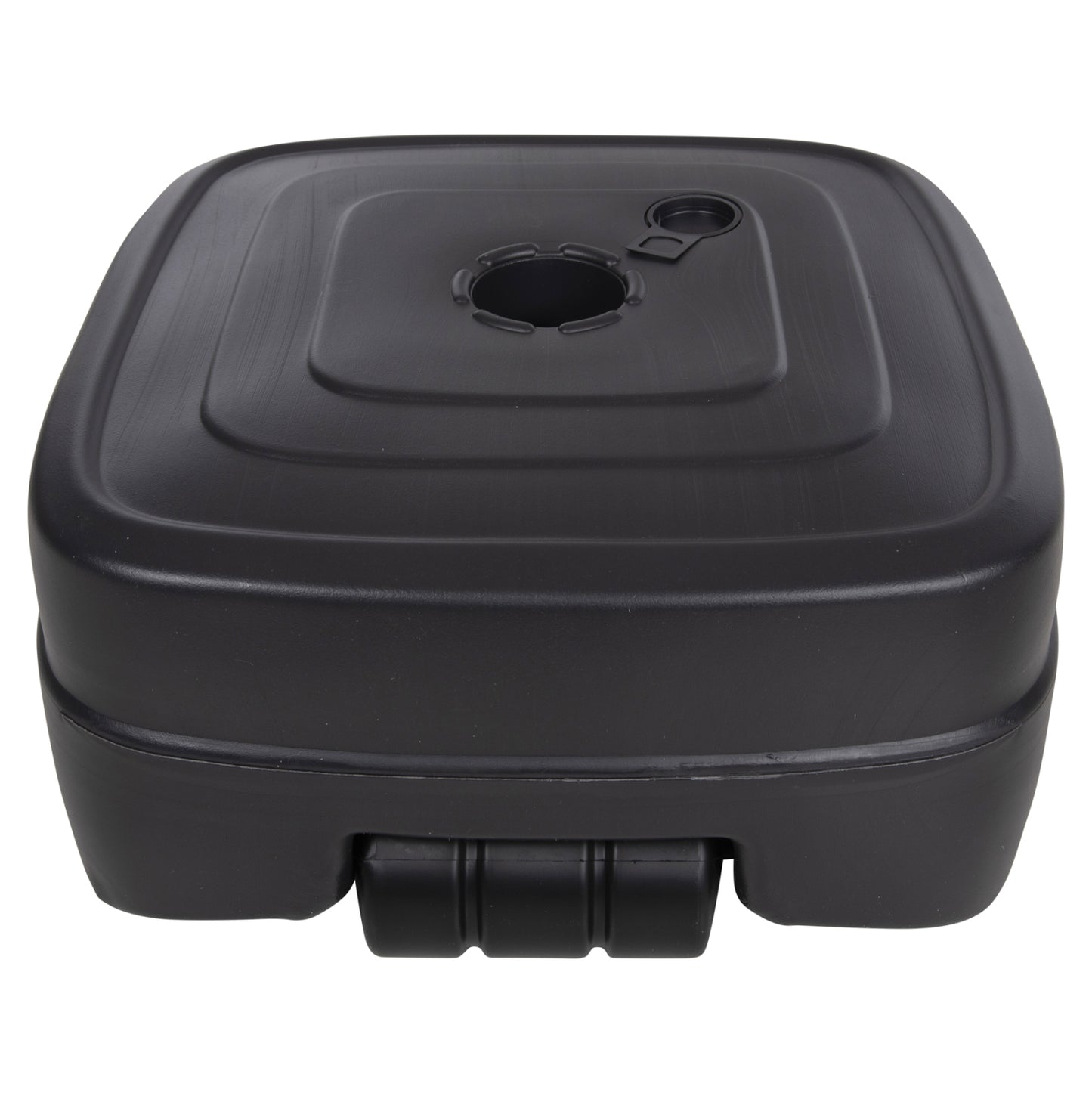Plastic Umbrella Base With Wheel Solbas Hm6113.02 Anthracite Color-for Pole 33/50mm 46,5x23,5hcm.