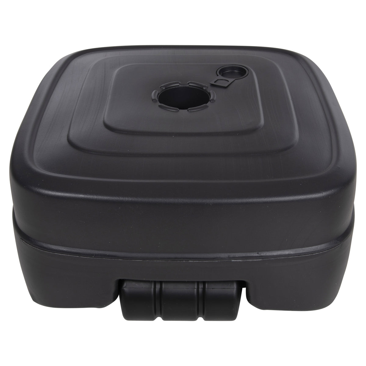 Plastic Umbrella Base With Wheel Solbas Hm6113.02 Anthracite Color-for Pole 33/50mm 46,5x23,5hcm.
