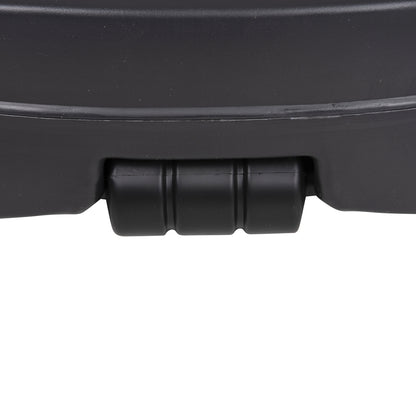 Plastic Umbrella Base With Wheel Solbas Hm6113.02 Anthracite Color-for Pole 33/50mm 46,5x23,5hcm.
