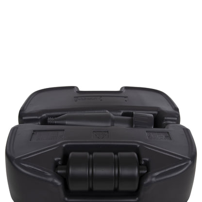 Plastic Umbrella Base With Wheel Solbas Hm6113.02 Anthracite Color-for Pole 33/50mm 46,5x23,5hcm.