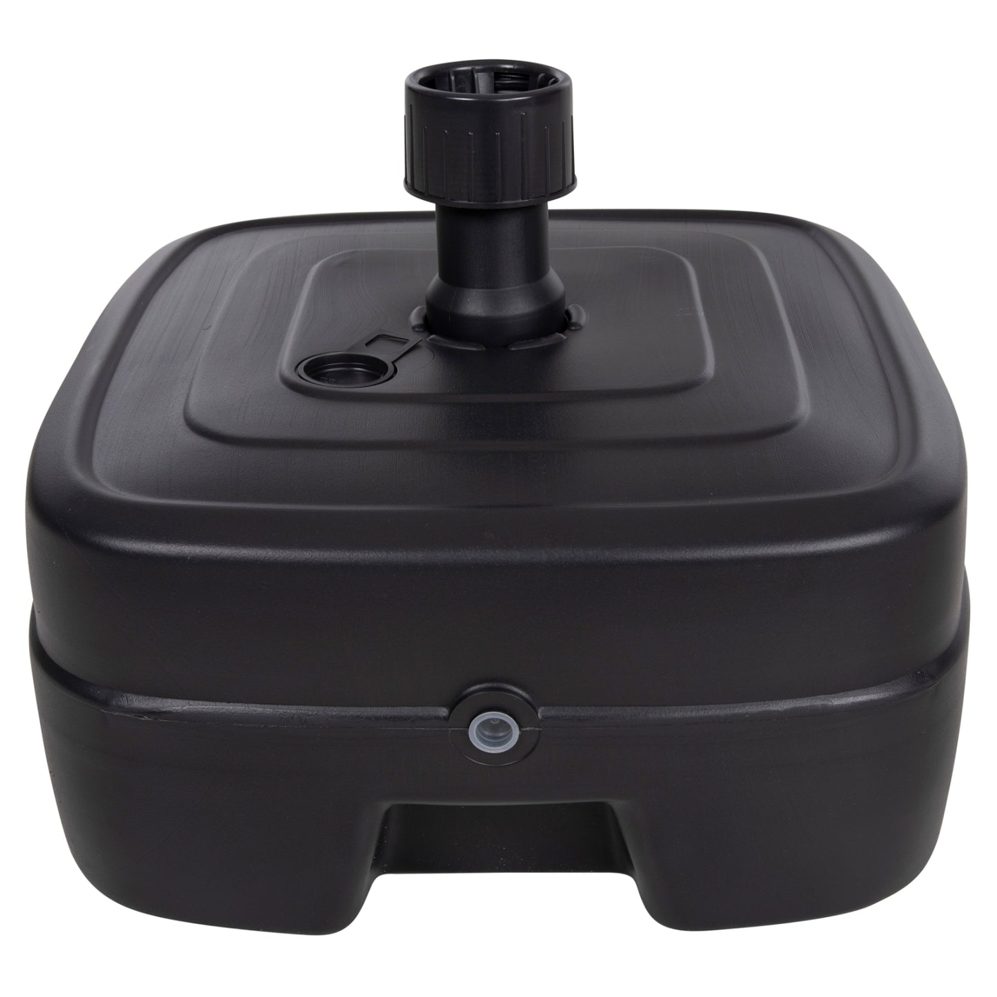 Plastic Umbrella Base With Wheel Solbas Hm6113.02 Anthracite Color-for Pole 33/50mm 46,5x23,5hcm.