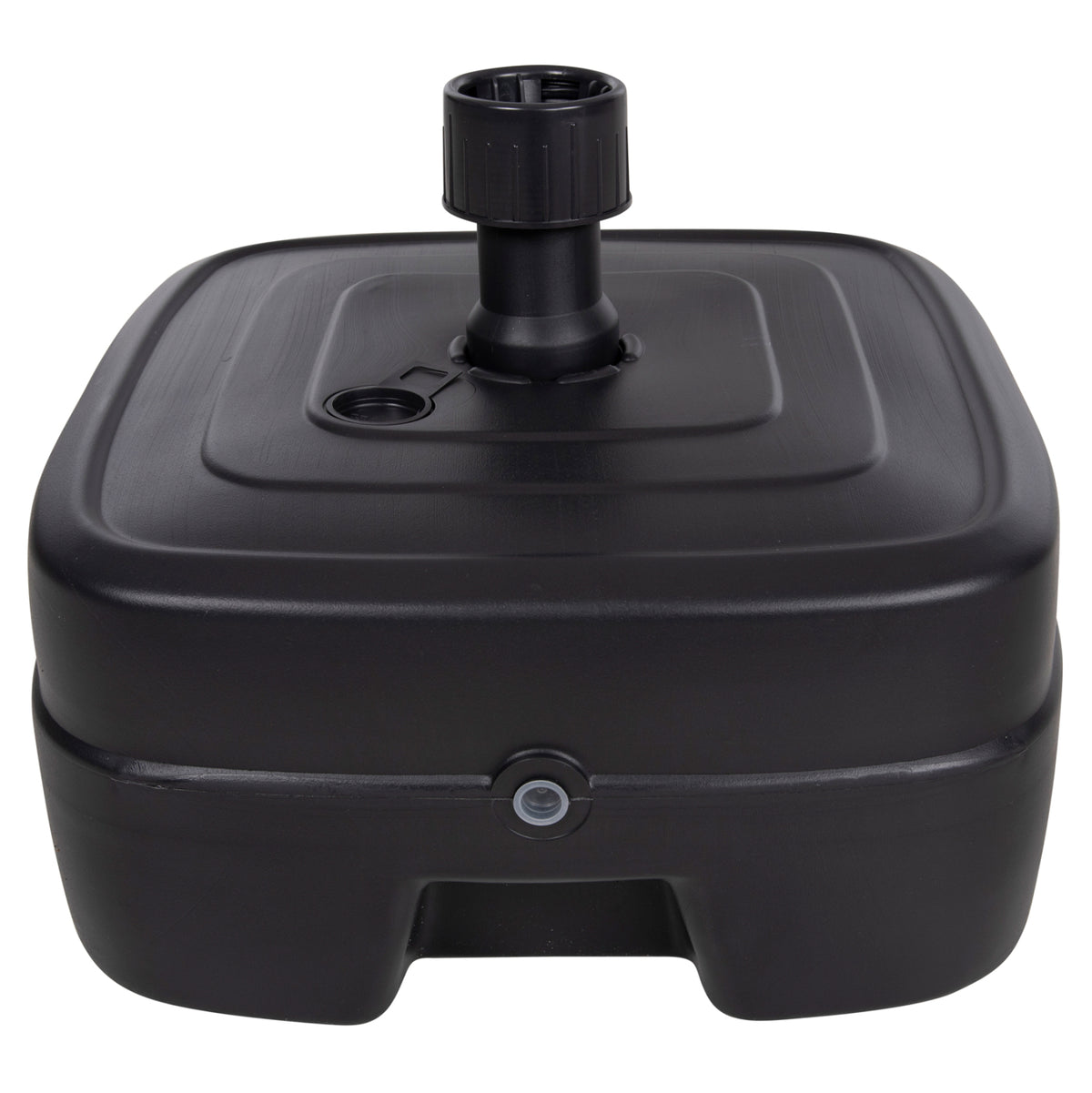 Plastic Umbrella Base With Wheel Solbas Hm6113.02 Anthracite Color-for Pole 33/50mm 46,5x23,5hcm.