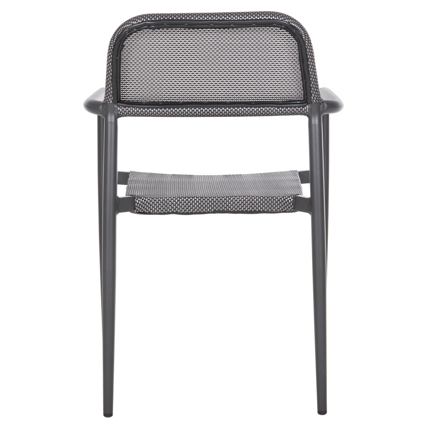 Aluminum Armchair Ronny Hm5998.01 Grey Frame & Grey Textilene 53x51x80hcm.