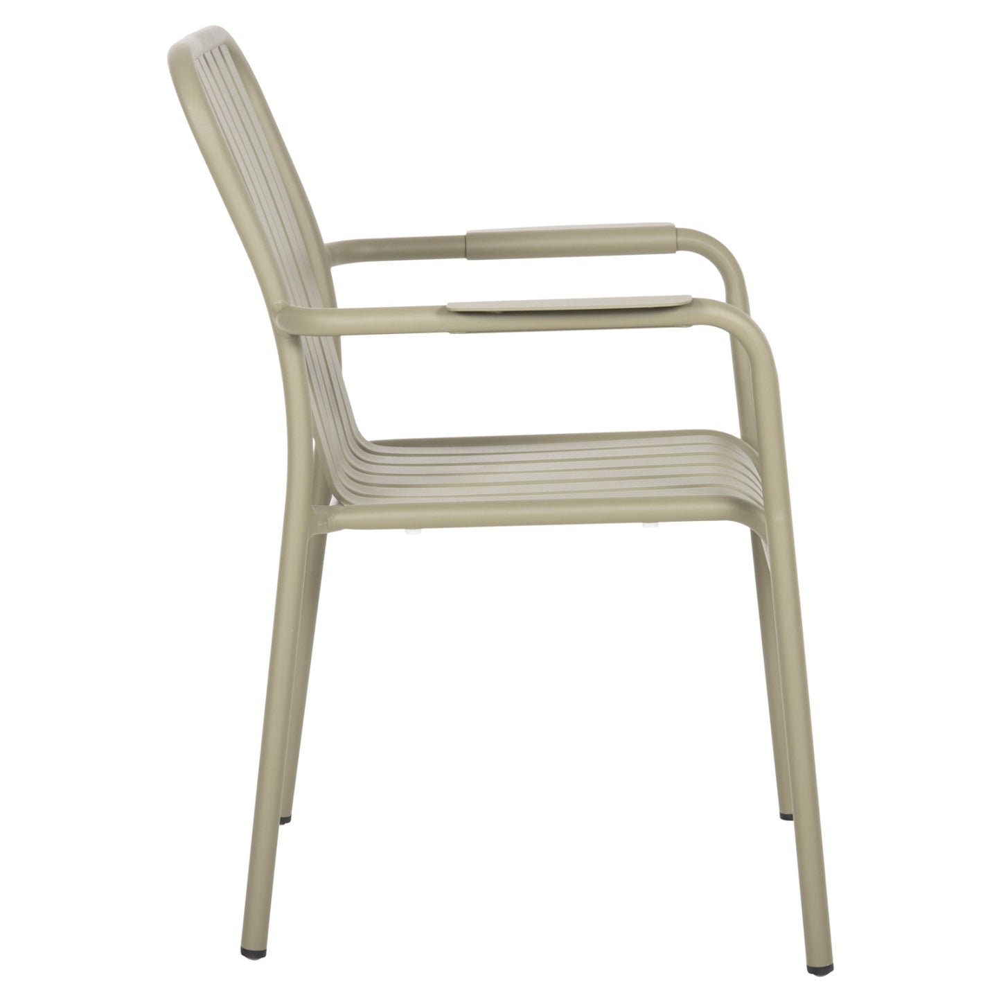 Aluminum Armchair Rachel Hm6088.07 Dark Olive 63x58x85hcm.