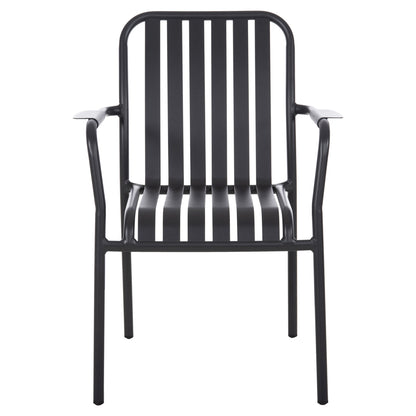 Aluminum Armchair Rachel Hm6088.10 Anthracite 63x58x85hcm.