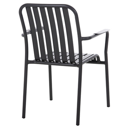 Aluminum Armchair Rachel Hm6088.10 Anthracite 63x58x85hcm.