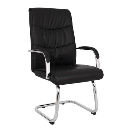 Conference Chair Jacob Hm1045.11 Black Pu With Chromed Base 57x66,5x102 Cm
