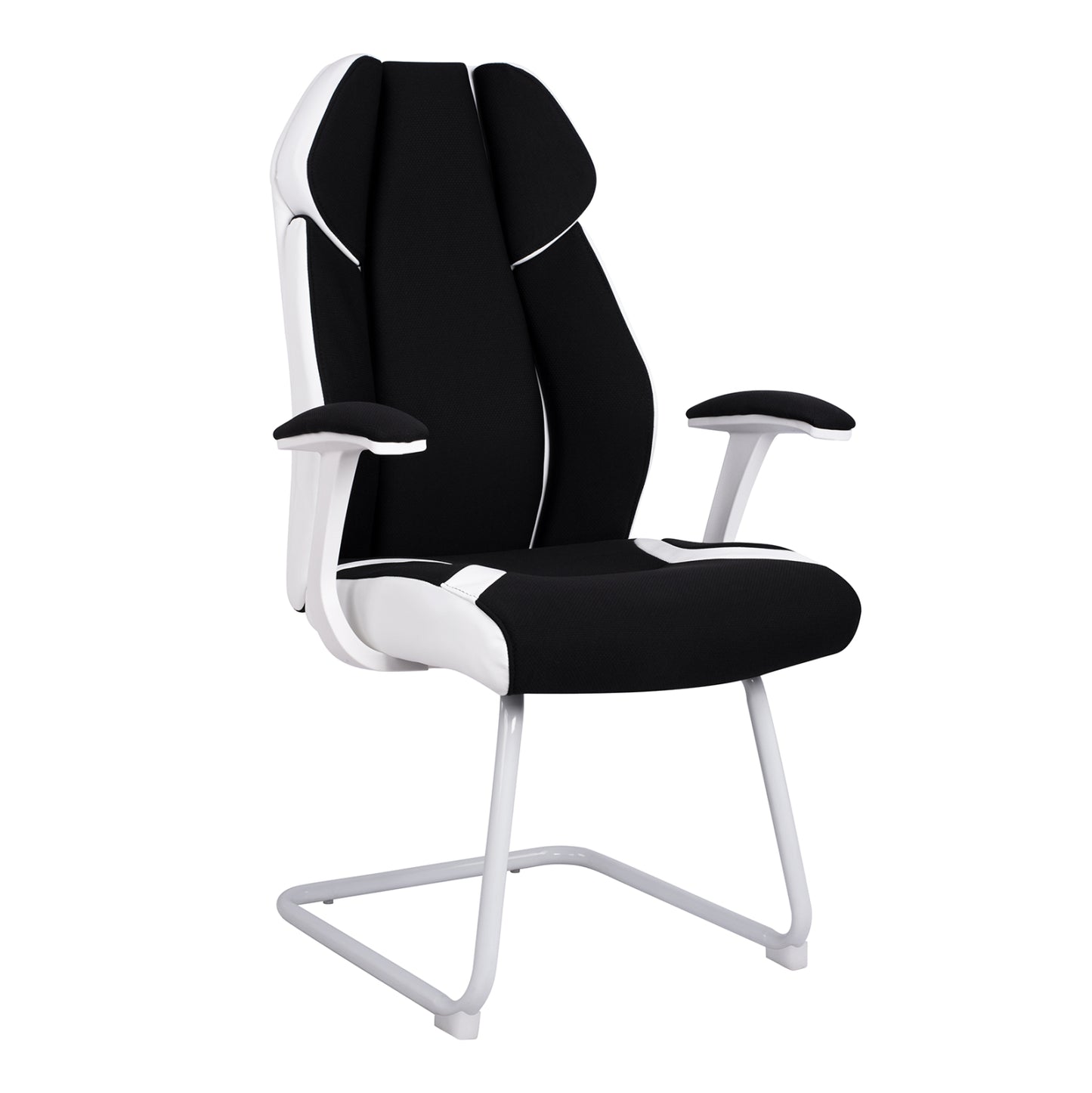 Conferenece Office Chair Hm1102.02 In Black And White Color 66,5x63x108cm
