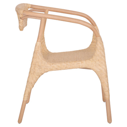 Armchair Gabe Hm9956.01 Natural Rattan 62x60x79hcm.