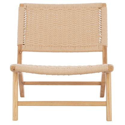 Hm8917.01 Armchair Anika Indoors Wooden Rope-knitted 67,5x75x73,5h