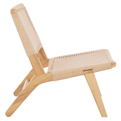 Hm8917.01 Armchair Anika Indoors Wooden Rope-knitted 67,5x75x73,5h