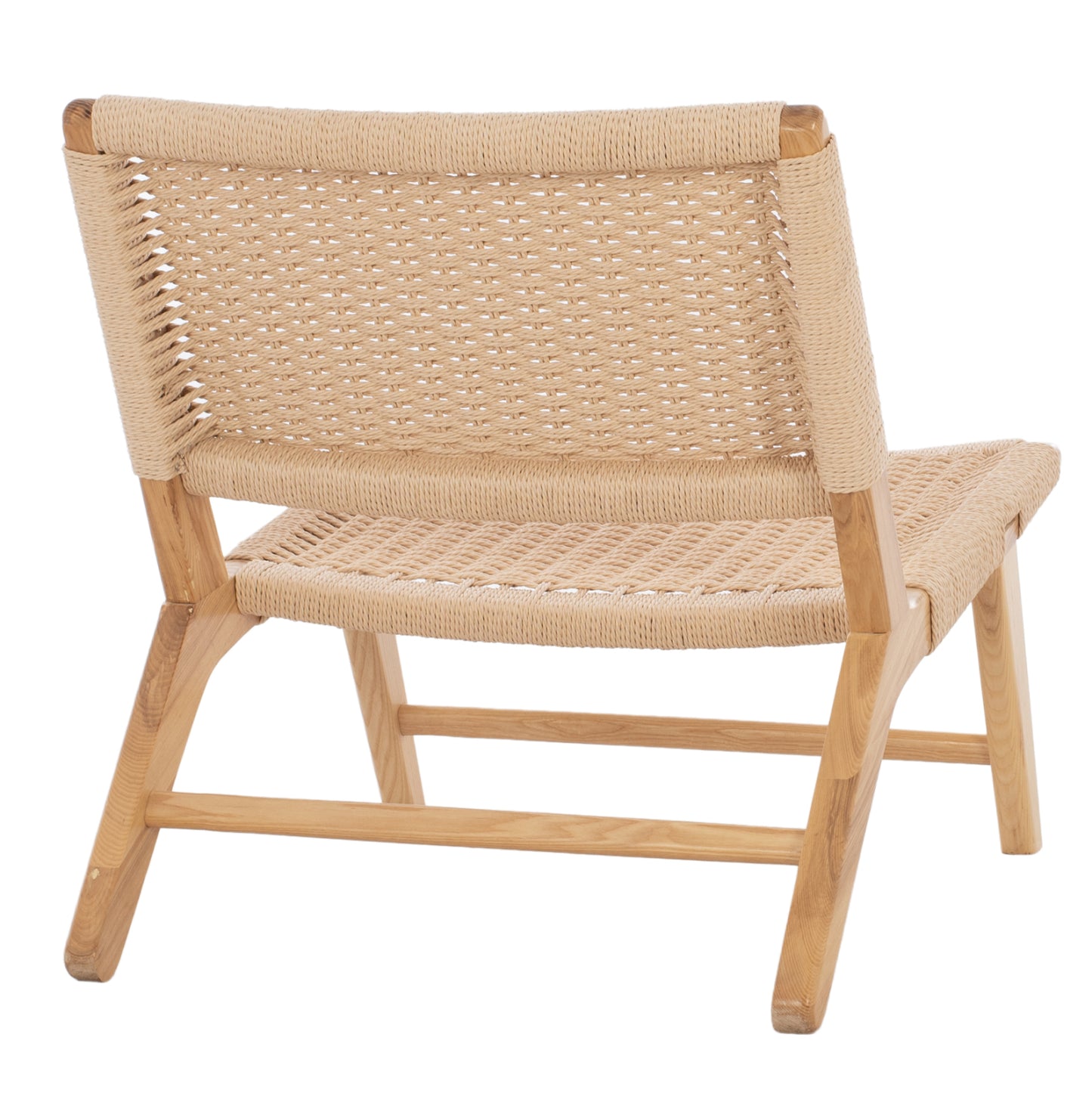 Hm8917.01 Armchair Anika Indoors Wooden Rope-knitted 67,5x75x73,5h