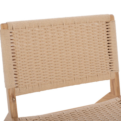 Hm8917.01 Armchair Anika Indoors Wooden Rope-knitted 67,5x75x73,5h