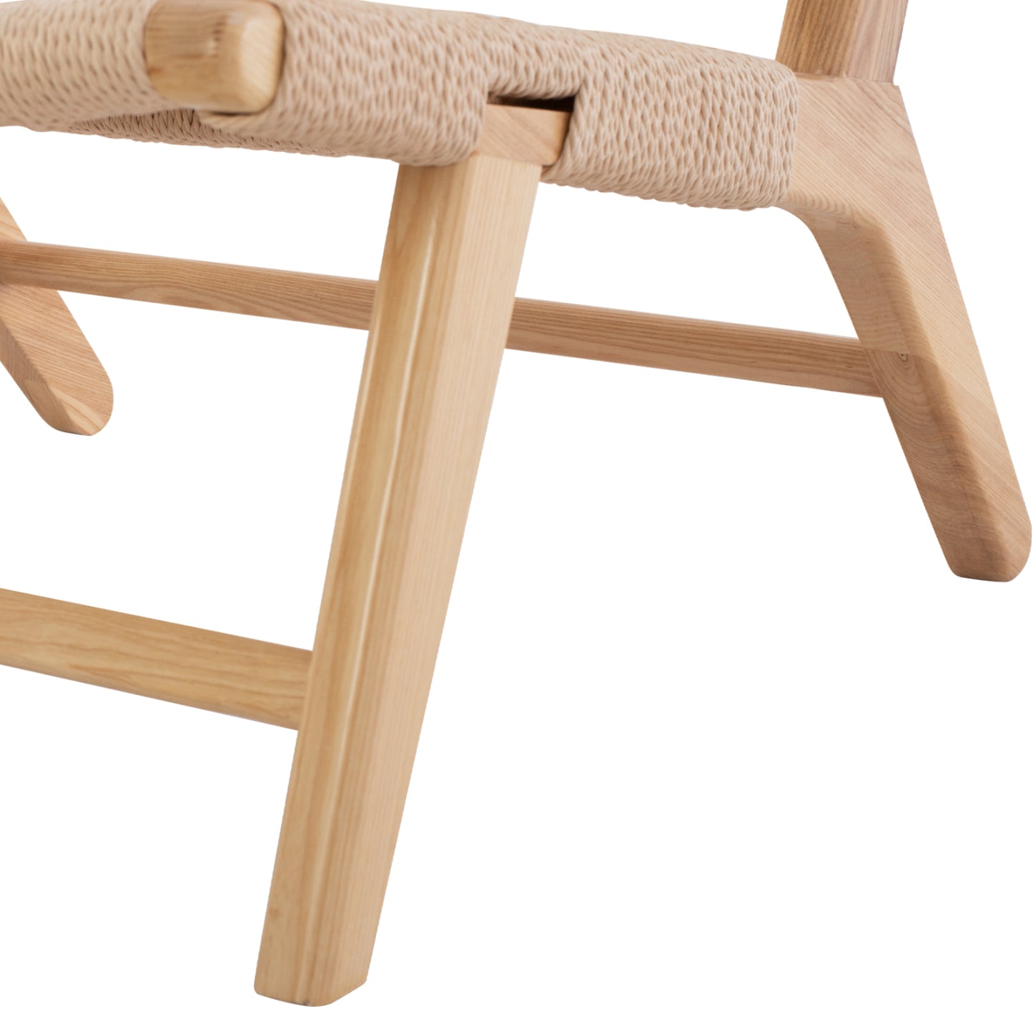Hm8917.01 Armchair Anika Indoors Wooden Rope-knitted 67,5x75x73,5h