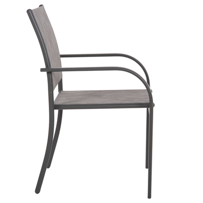 Outdoor Armchair Redan Hm5976.01 Grey Metal-grey Textilene 56x60x88hcm.
