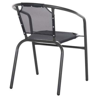 Armchair Outdoor Ledan Hm5977.01 Metal & Textilene In Grey 55x58x72hcm.