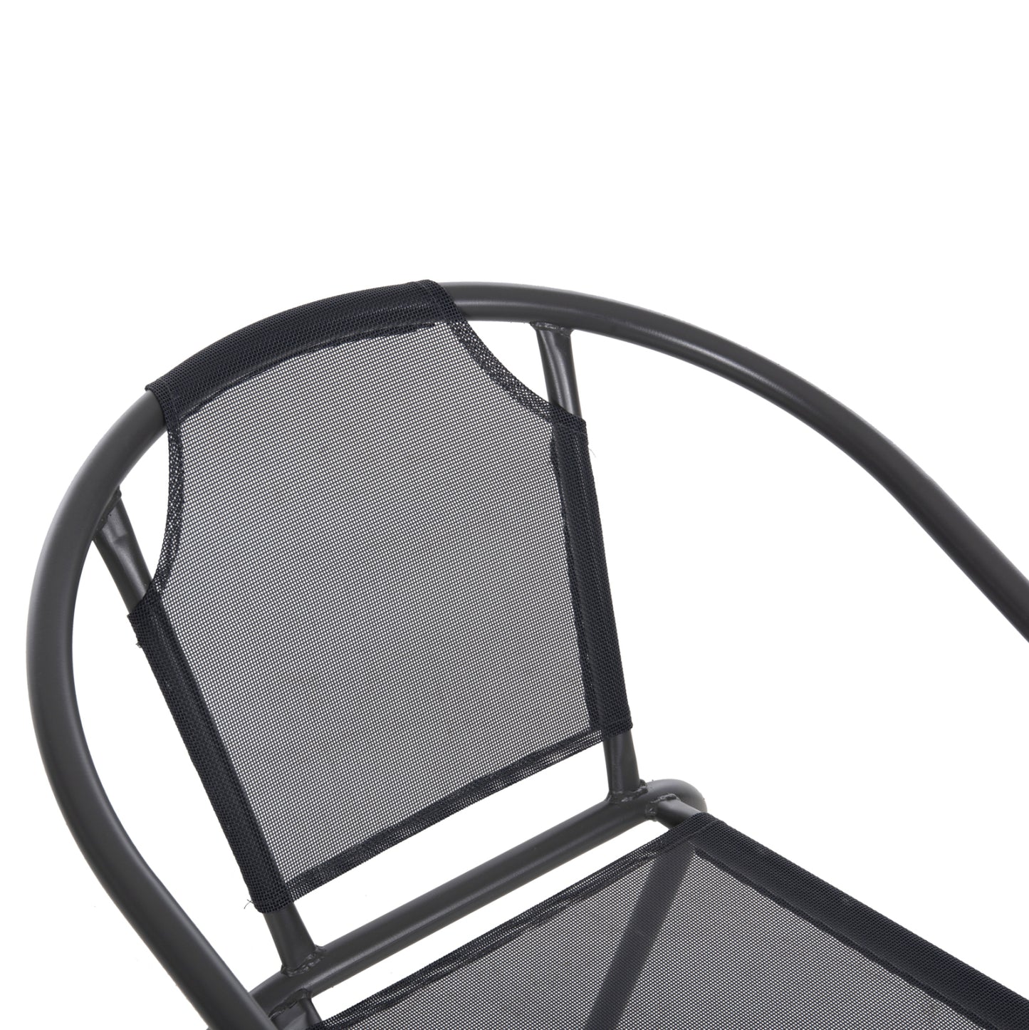 Armchair Outdoor Ledan Hm5977.01 Metal & Textilene In Grey 55x58x72hcm.