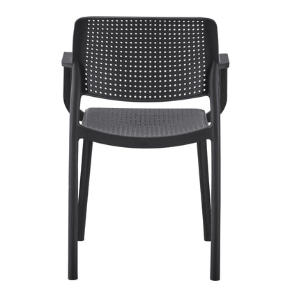 Armchair Outdoor Comfee Hm6102.02 Polypropylene In Black 54x57x83hcm.