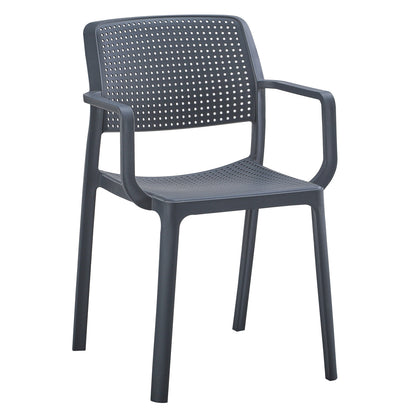 Armchair Outdoor Comfee Hm6102.03 Polypropylene In Grey 54x57x83hcm.