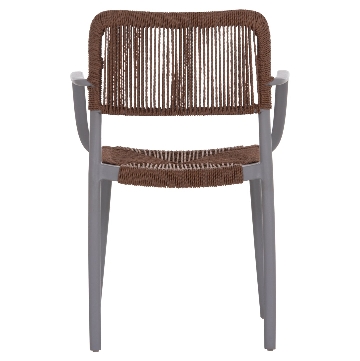 Outdoor Dining Chair Strider Hm6391.03 Grey Polypropylene--brown Rope 57x53x80hcm.