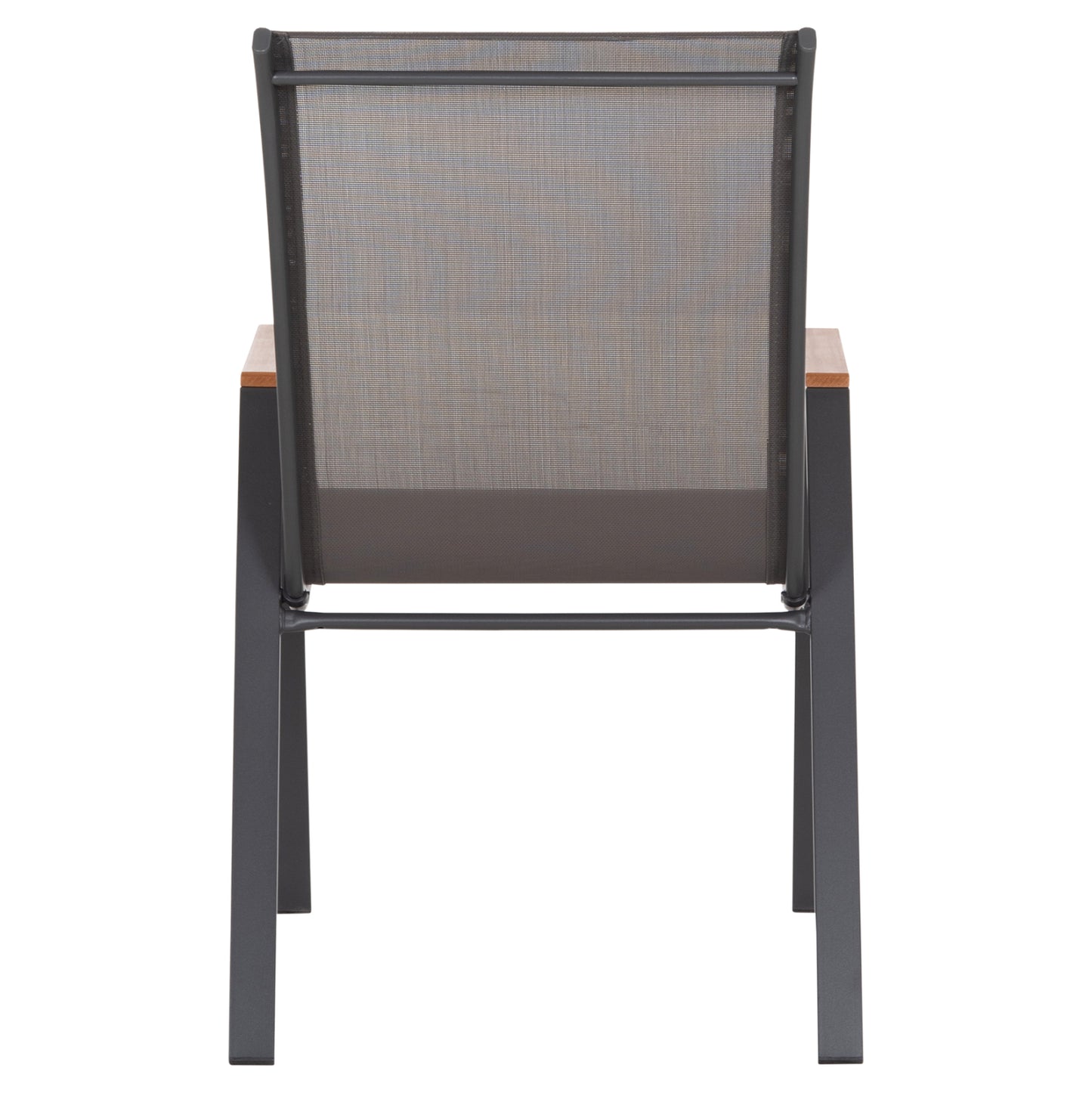 Outdoor Armchair Leone Hm6429.01 Grey Metal Frame-grey Textilene 55x74x90hcm.