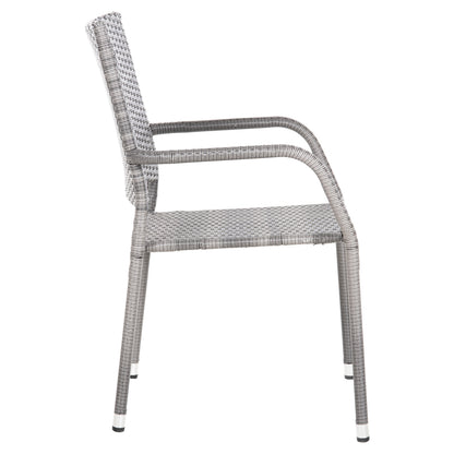Armchair Outdoor Morner Hm6074.02 Metal-grey Wicker 55x58x87h.