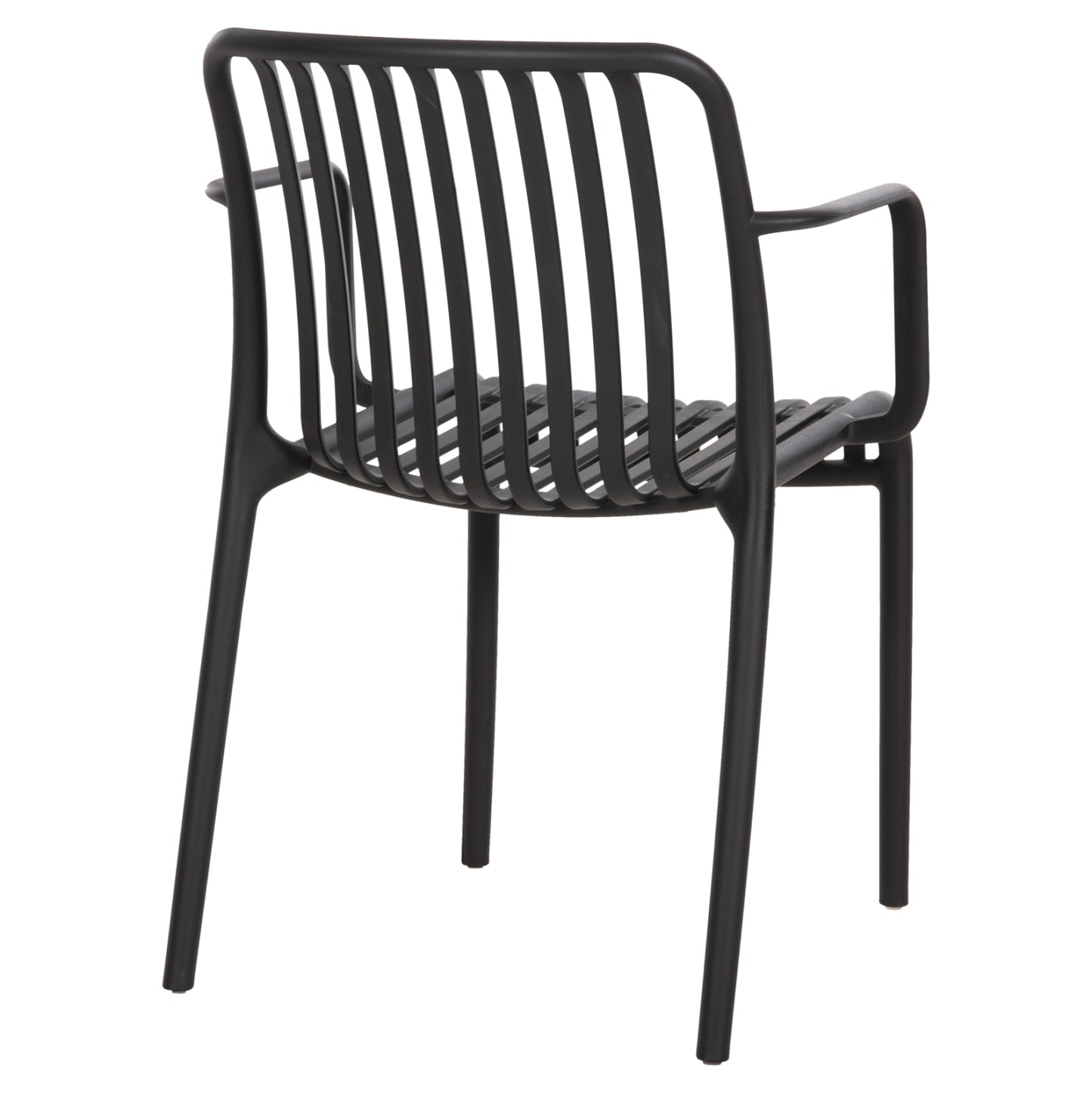 Armchair Outdoor Convee Hm6105.02 Polypropylene In Black 55x56x79h Cm.