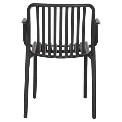 Armchair Outdoor Convee Hm6105.02 Polypropylene In Black 55x56x79h Cm.