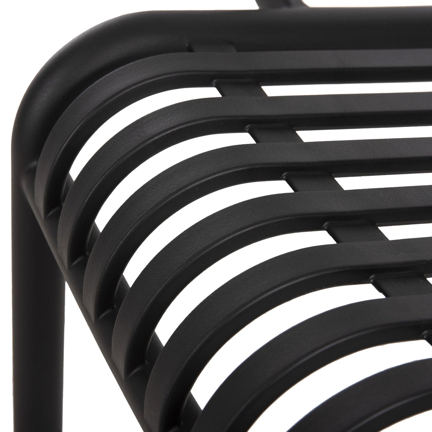 Armchair Outdoor Convee Hm6105.02 Polypropylene In Black 55x56x79h Cm.