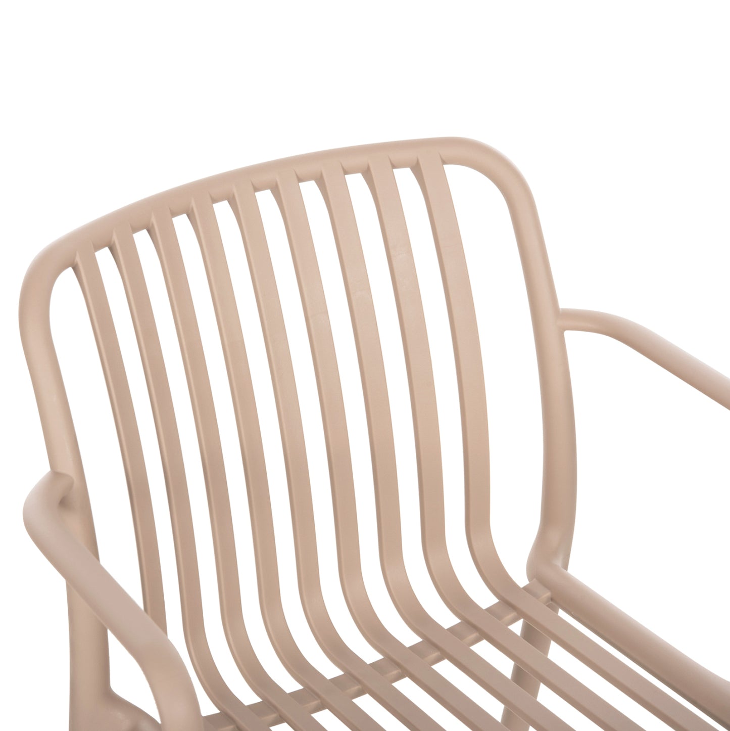 Armchair Outdoor Convee Hm6105.04 Polypropylene In Cappuccino 55x56x79h Cm.