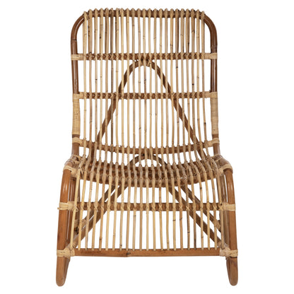 Outdoor Armchair Bronny Hm9644.01 Rattan In Natural Color 60x82x92hcm.