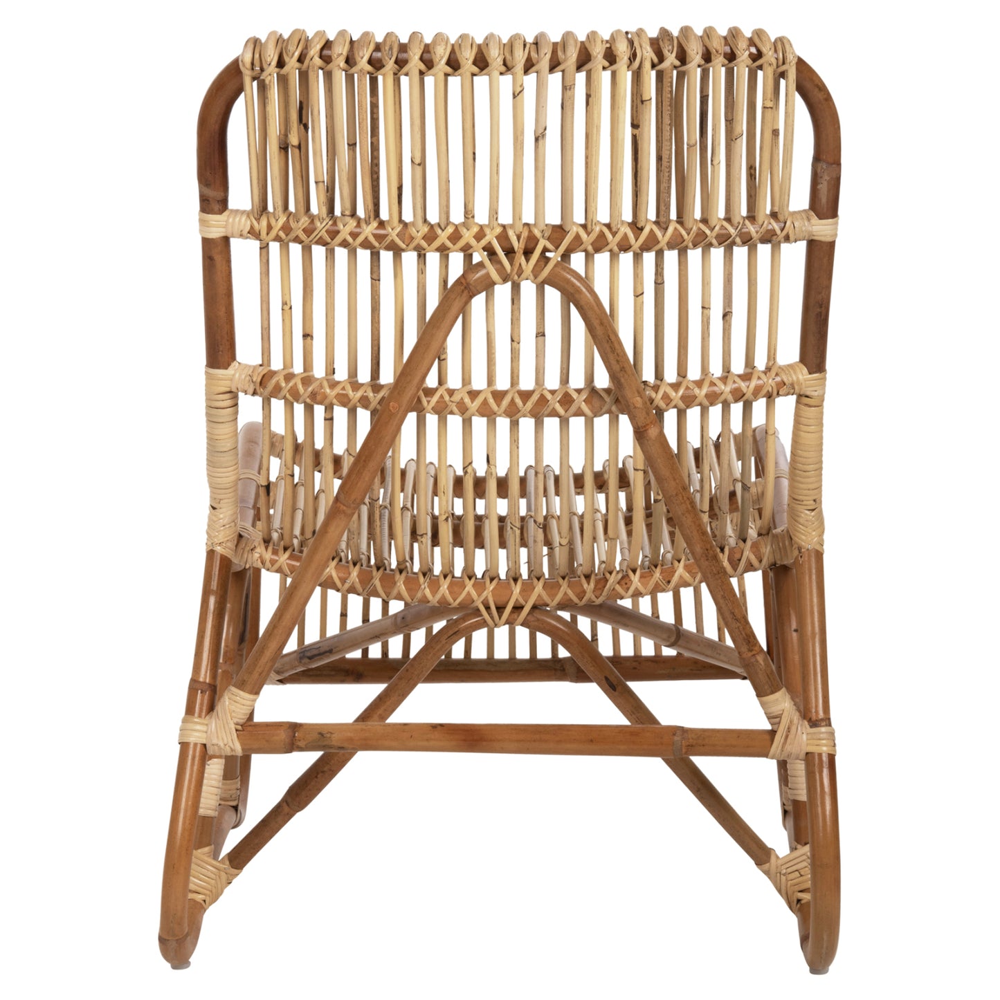 Outdoor Armchair Bronny Hm9644.01 Rattan In Natural Color 60x82x92hcm.