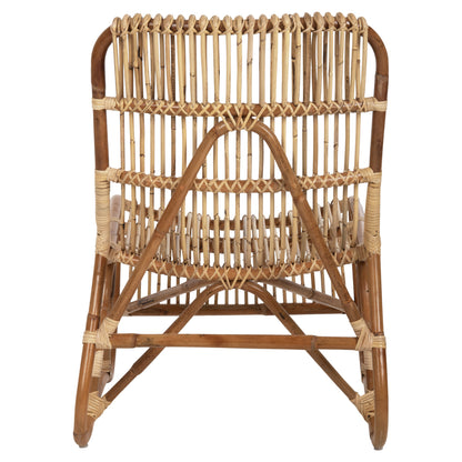 Outdoor Armchair Bronny Hm9644.01 Rattan In Natural Color 60x82x92hcm.