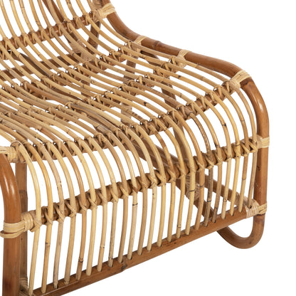 Outdoor Armchair Bronny Hm9644.01 Rattan In Natural Color 60x82x92hcm.