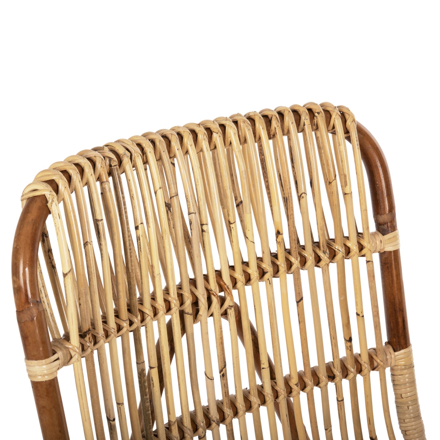 Outdoor Armchair Bronny Hm9644.01 Rattan In Natural Color 60x82x92hcm.