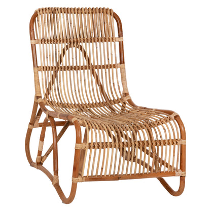 Outdoor Armchair Bronny Hm9644.01 Rattan In Natural Color 60x82x92hcm.