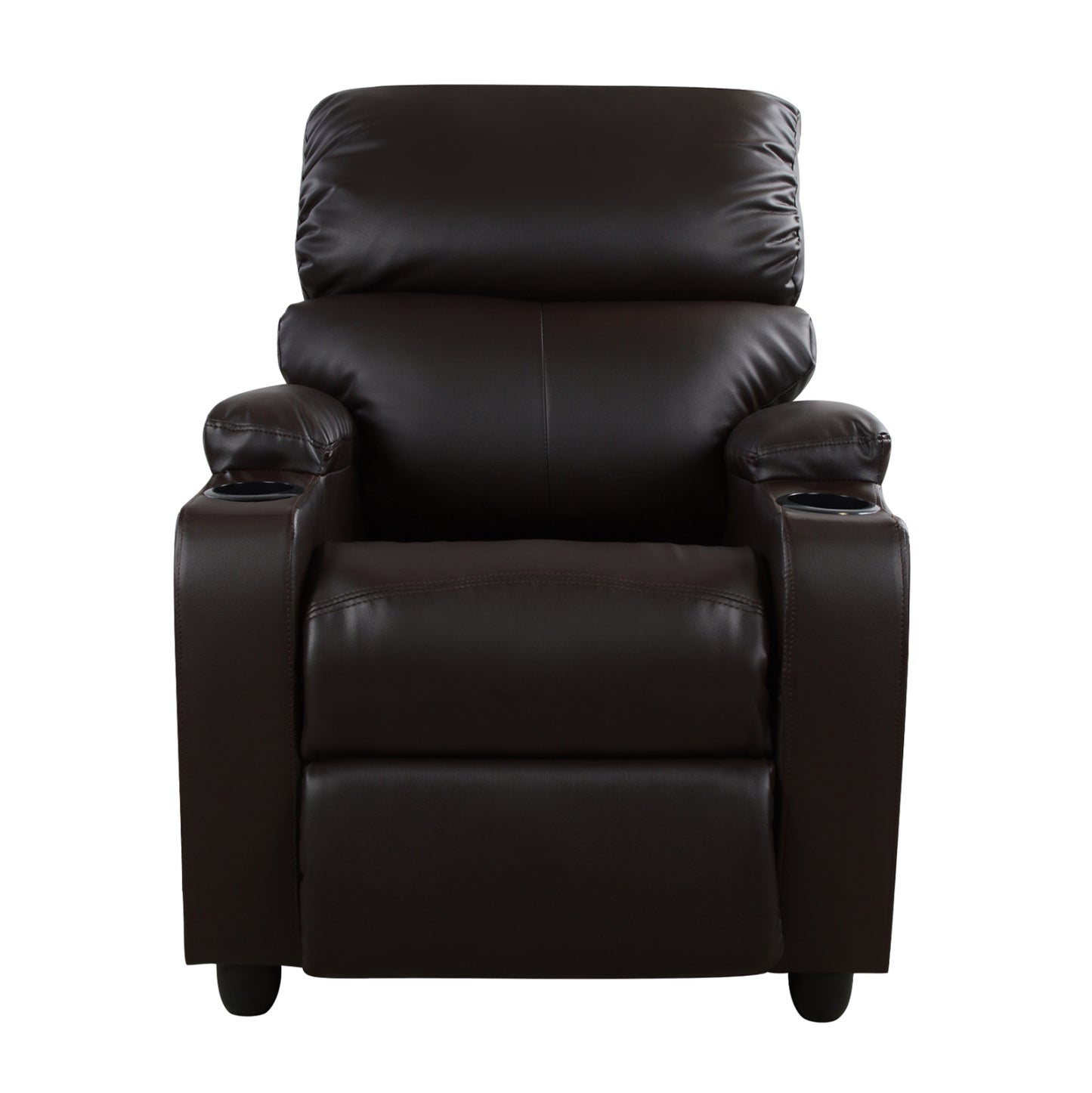 Armchair Relax With Footrest Mechanism Hm0122 Pu Brown 80x95x103 Cm