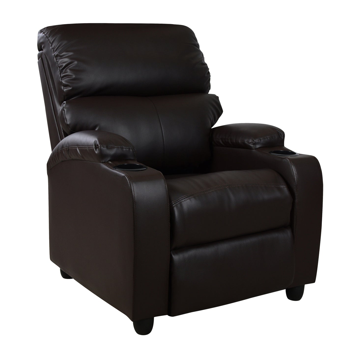 Armchair Relax With Footrest Mechanism Hm0122 Pu Brown 80x95x103 Cm