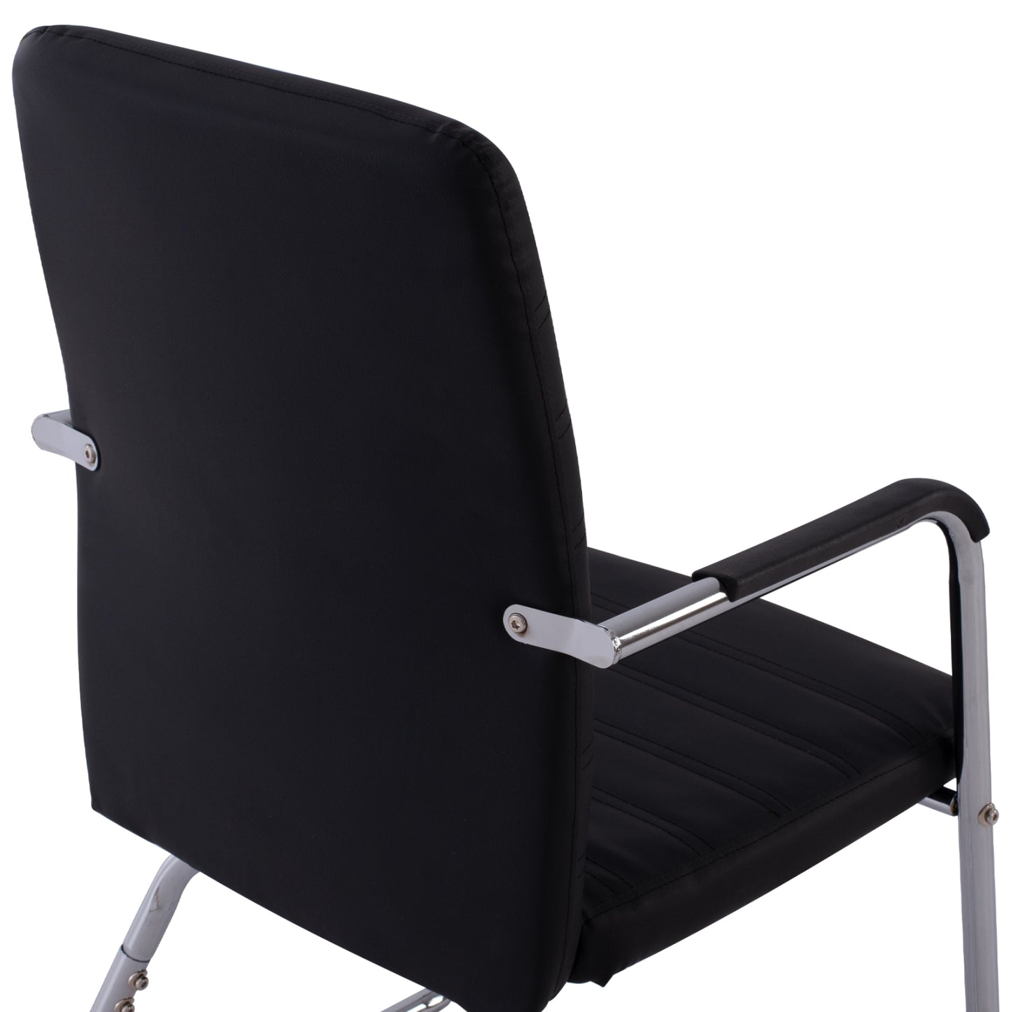 Conference Chair Hm1021.01 With Arms And Black Pu 54x60x94 Cm