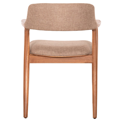 ΠΟΛΥΘΡΟΝΑ James Hm18259 Teak Wood ΜΕ ΣΑΜΠΑΝΙ ΥΦΑΣΜΑ 57x52x76Υεκ.