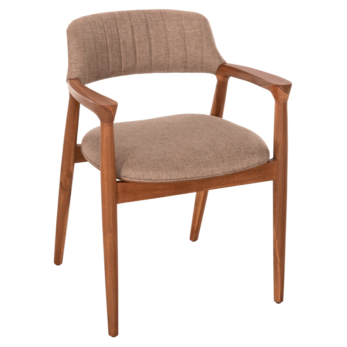ΠΟΛΥΘΡΟΝΑ James Hm18259 Teak Wood ΜΕ ΣΑΜΠΑΝΙ ΥΦΑΣΜΑ 57x52x76Υεκ.