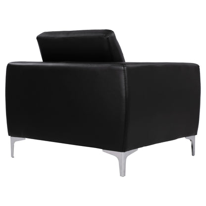 Armchair Kenzie Hm3121.11 Black Pu 89x81x81 Cm
