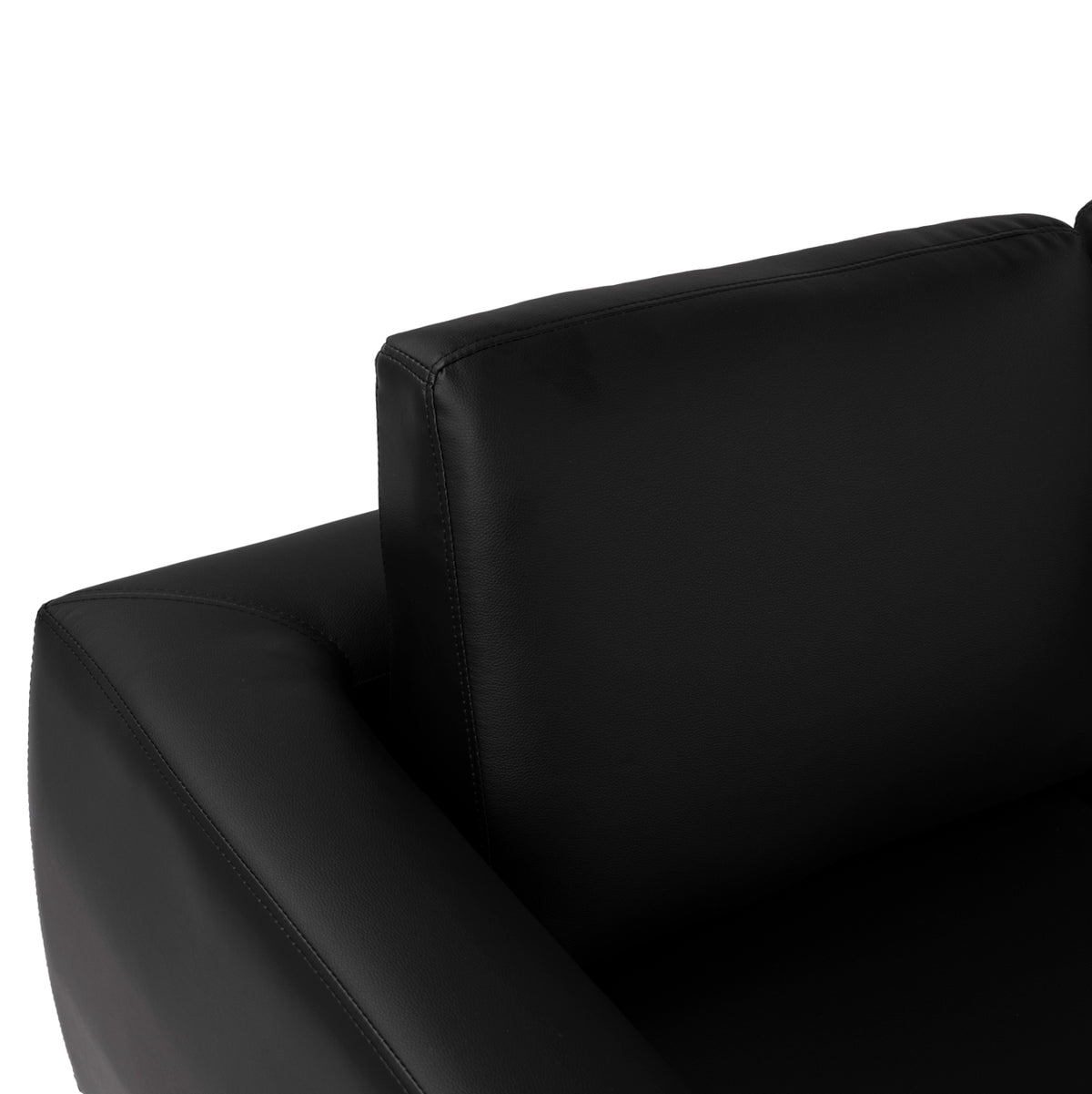 Armchair Kenzie Hm3121.11 Black Pu 89x81x81 Cm